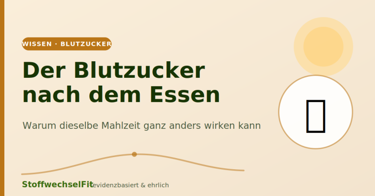 Blutzucker nach dem Essen: Was normal ist und was die Spitze treibt